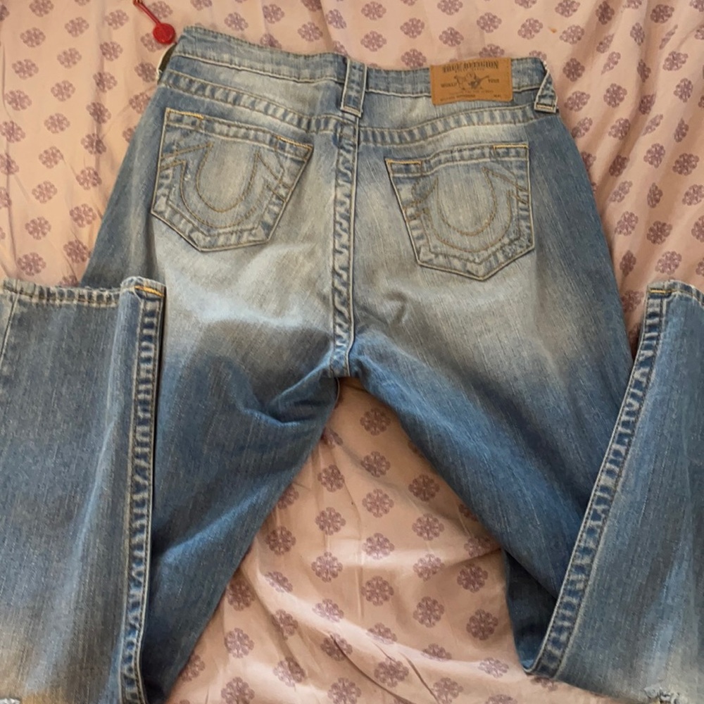 Light wash True Religion Brand Jeans